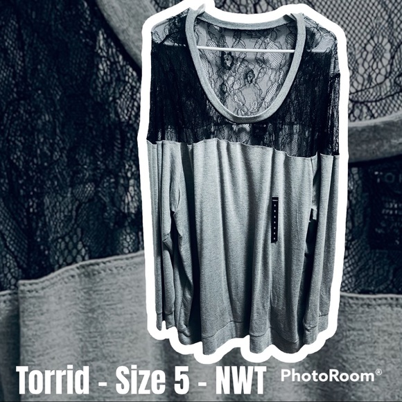 Torrid Lightweight Sweatshirt - Picture 1 of 2
